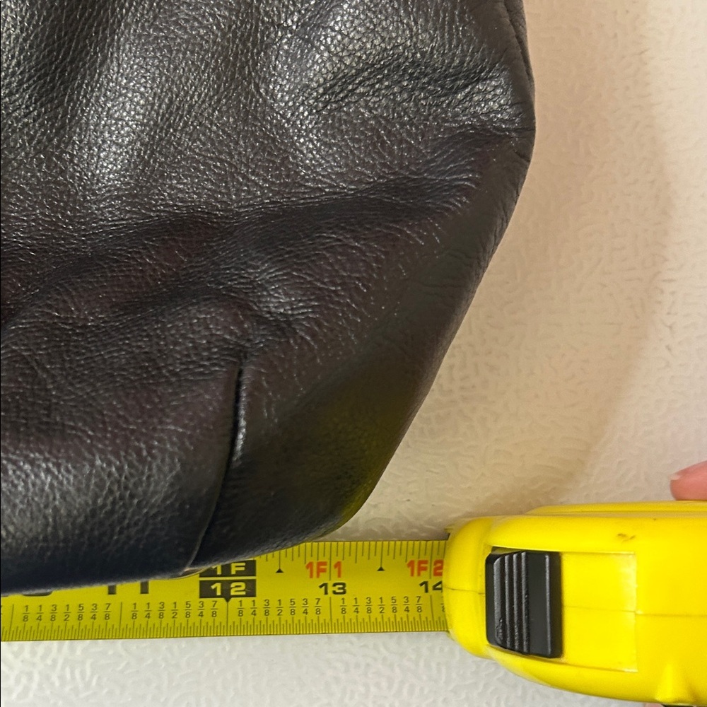 Coach Black Leather Shoulder Bag - Picture 11 of 13